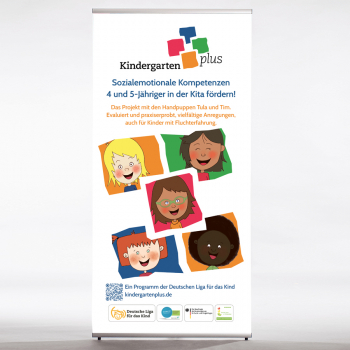 Werbebanner Kindergarten plus